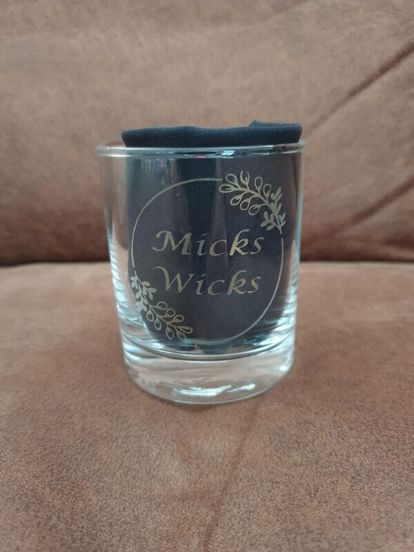 Medium Glass Candles