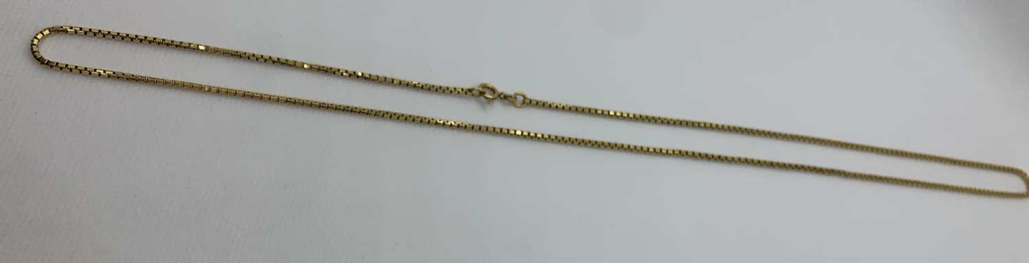 Goldkette 75cm