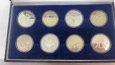 Olympia Silbermünzenset 1988