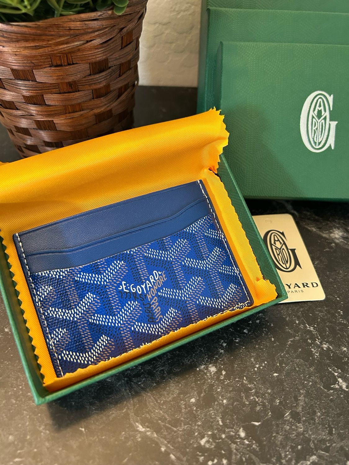 GO YARD BLUE WALLET