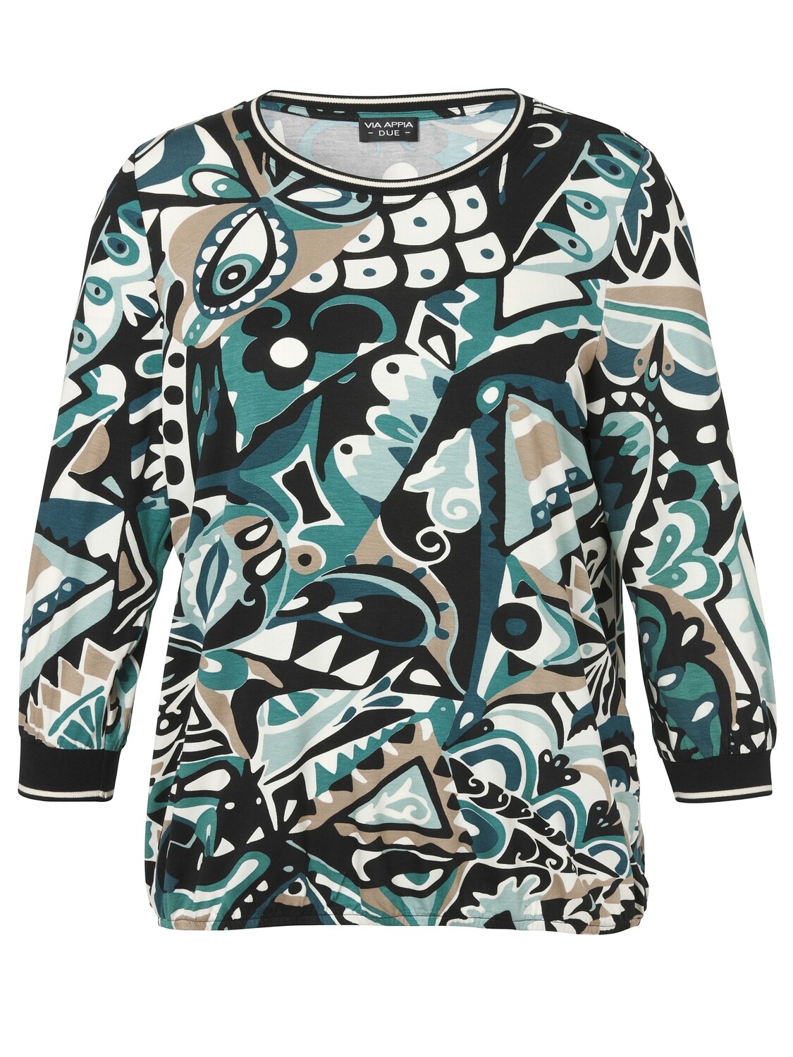 Via Appia shirt print 843411