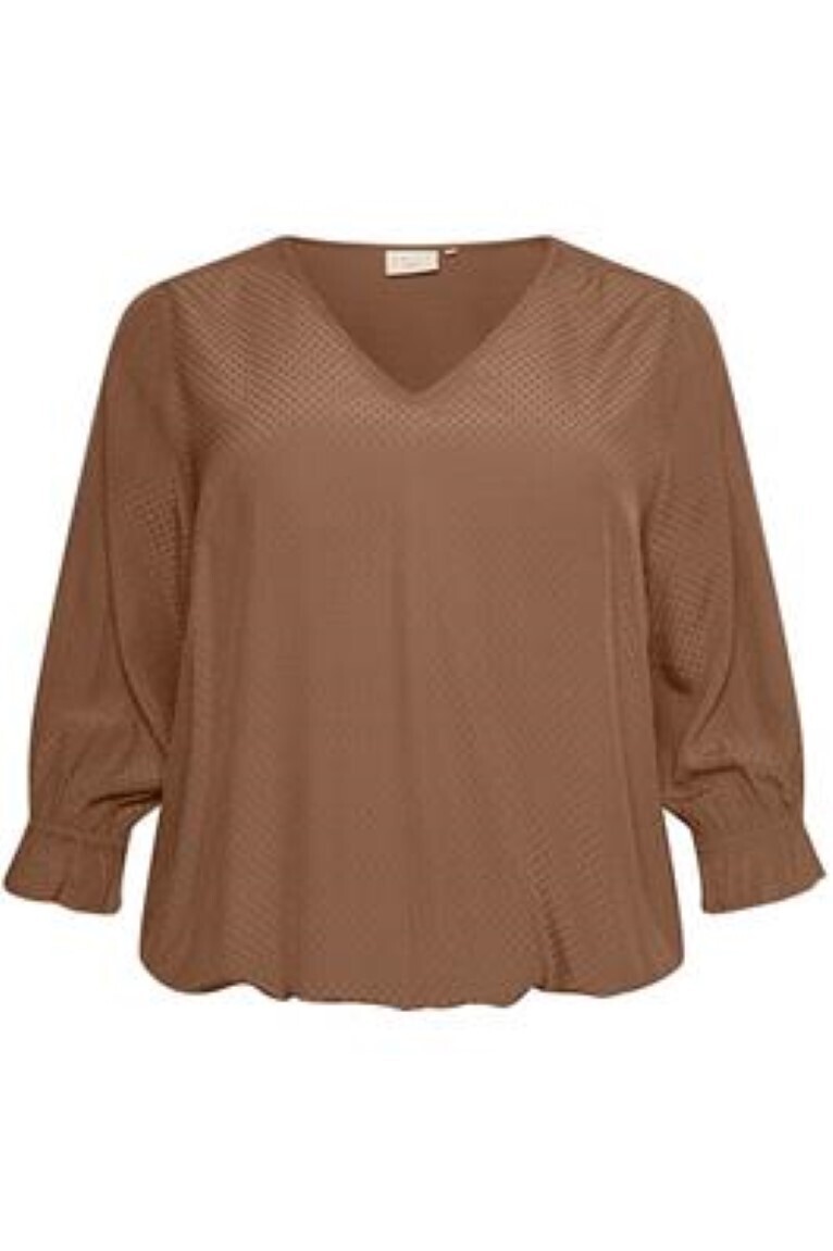 Kaffe Curve blouse bruin 10581614