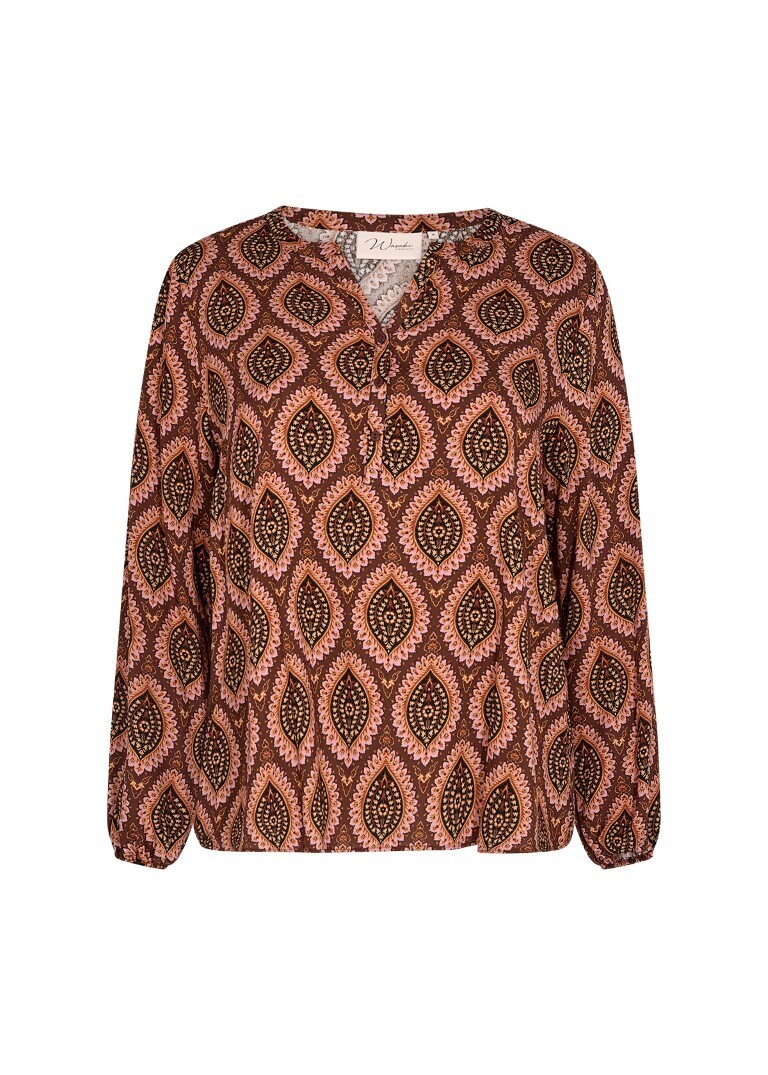 Wasabi tuniek bruin W10005