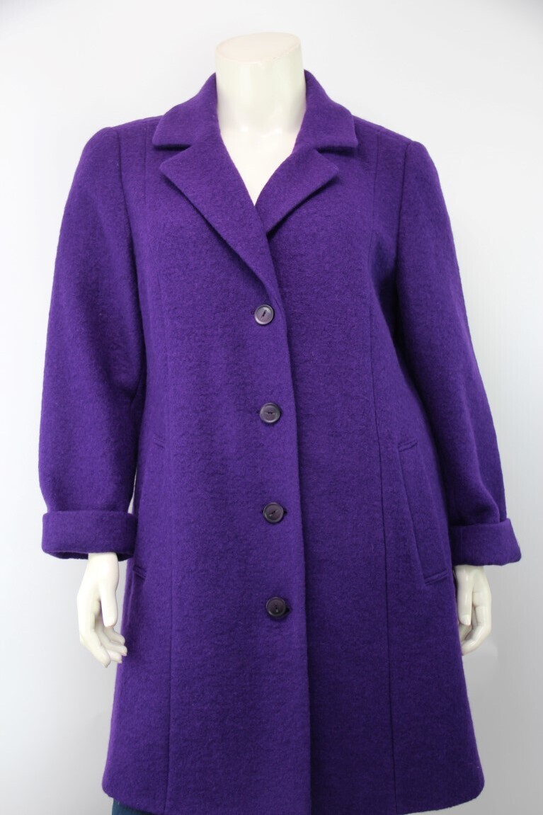 Brand winterjas paars 13600-6647