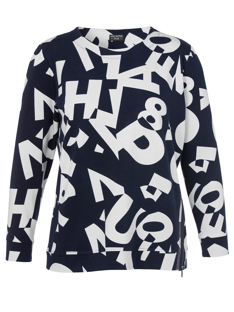 Via Appia sweatshirt print 853214