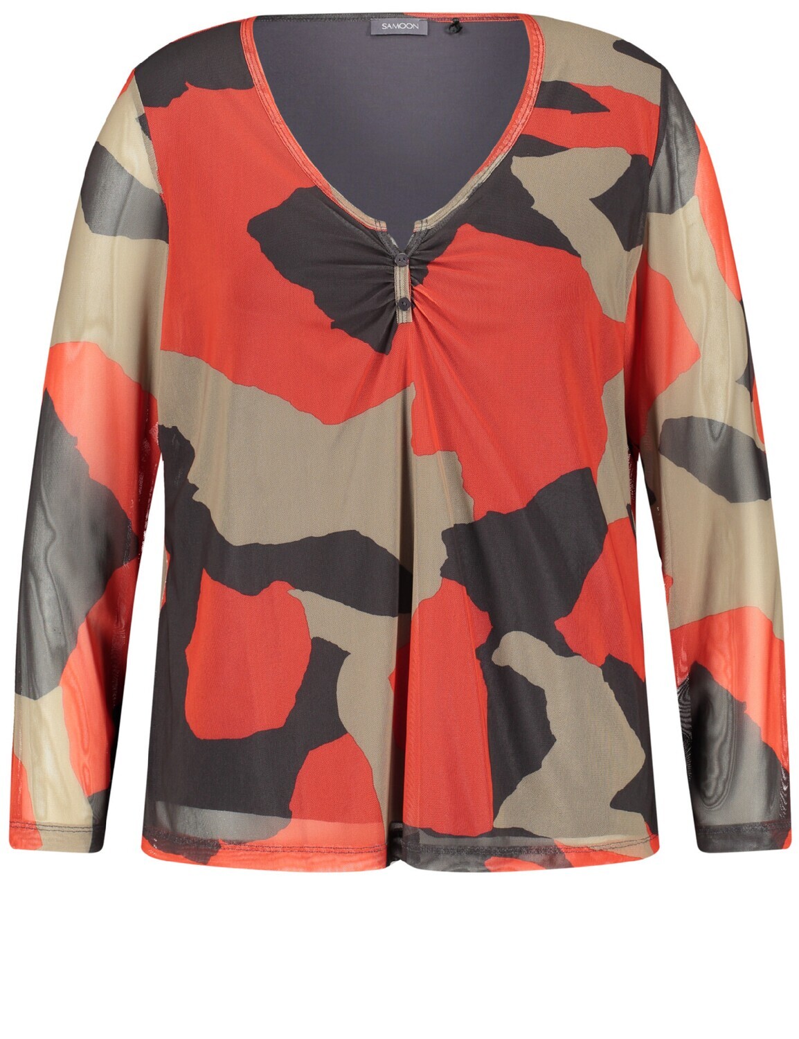 Samoon blouse print 371241-26334