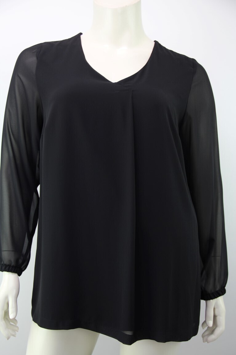 Brand shirt zwart 15410-8866