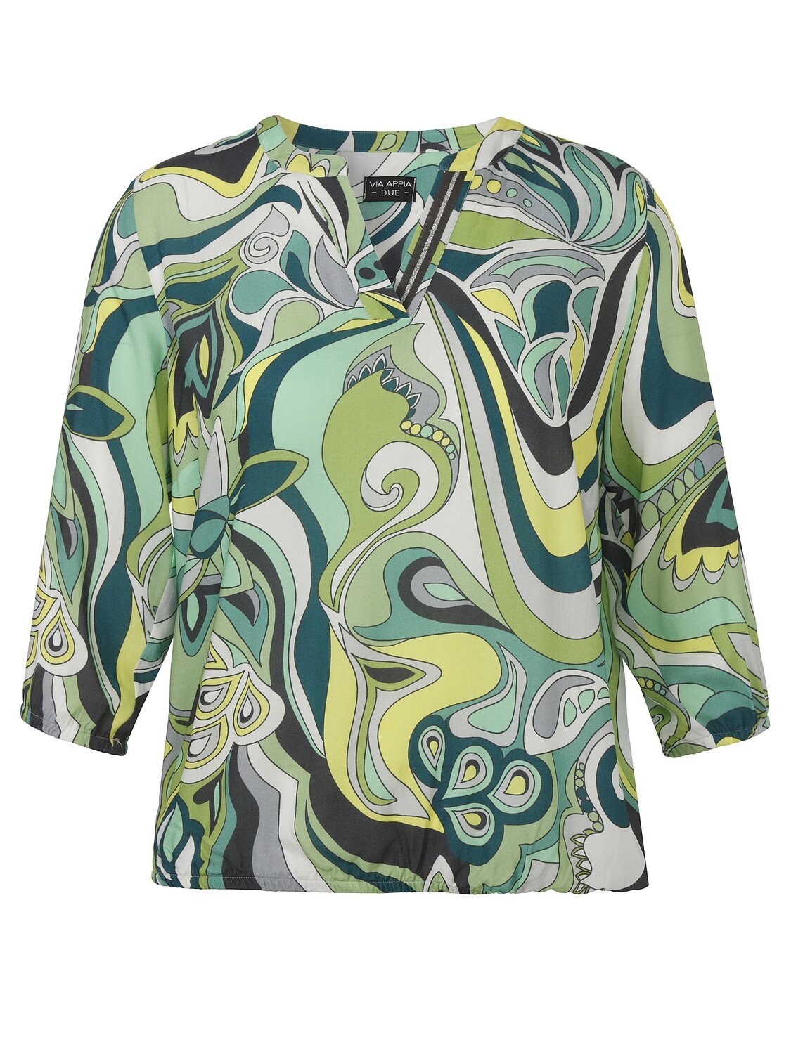 Via Appia blouse print 2411637