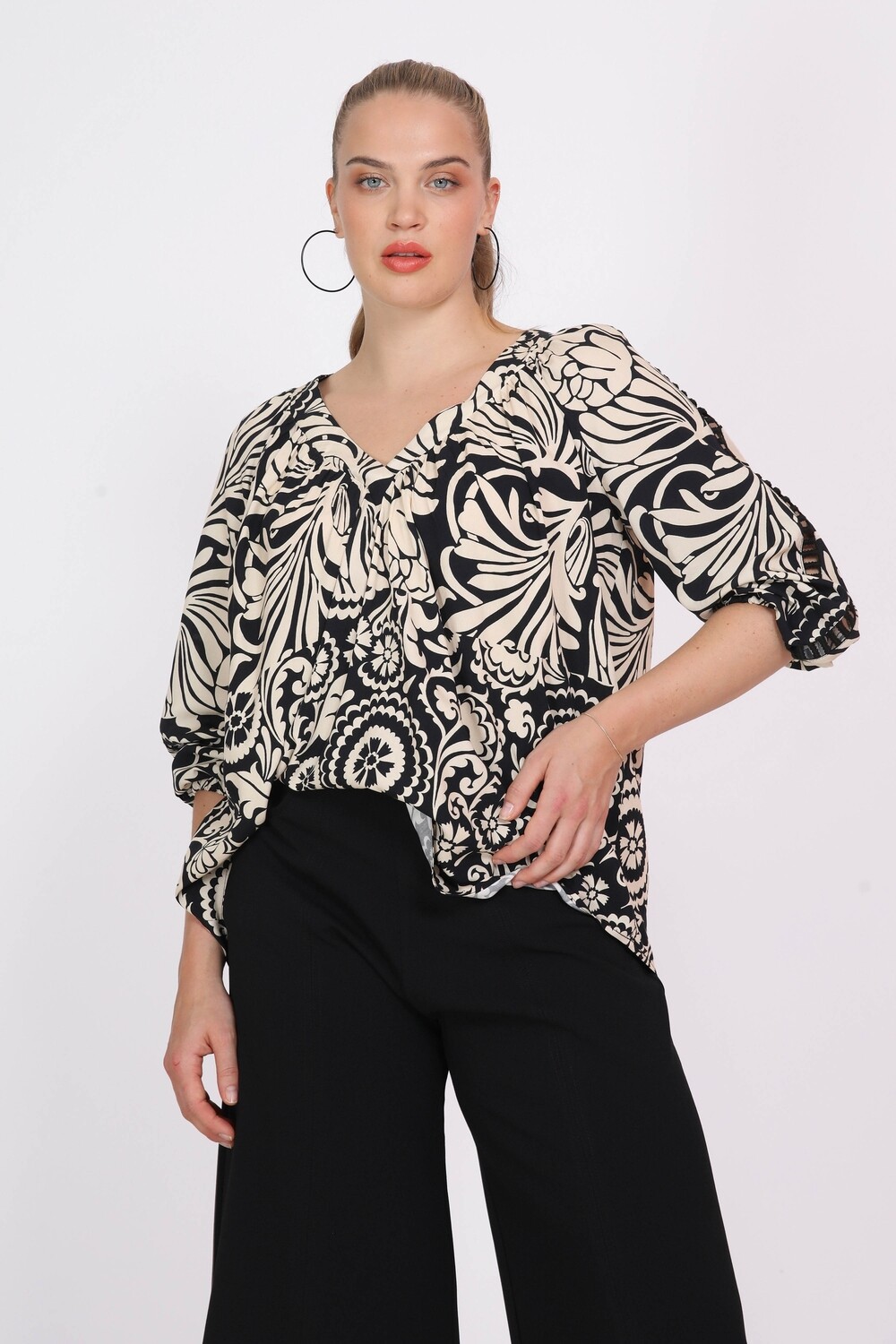 JMP blouse print Teris1091