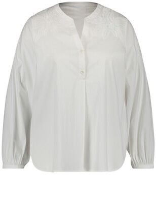 Samoon blouse wit 460015-21011