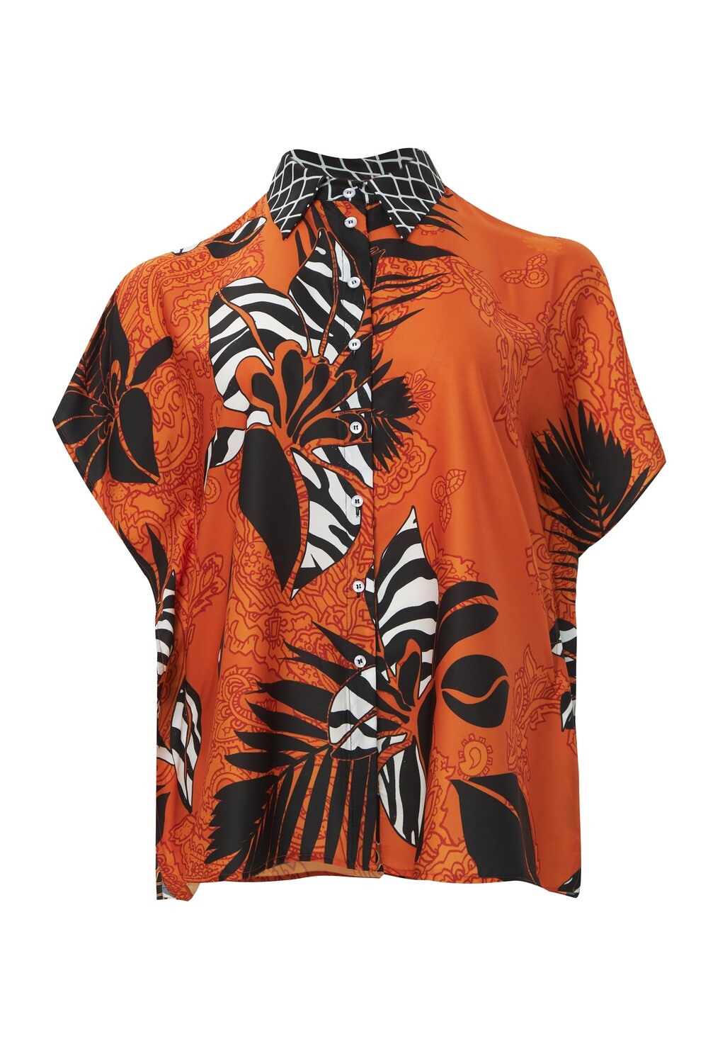 Mat shirt bruin 8101-3024