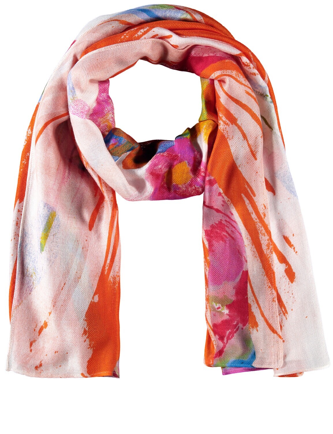 Samoon sjaal print 400006-23106, Size: ONE SIZE