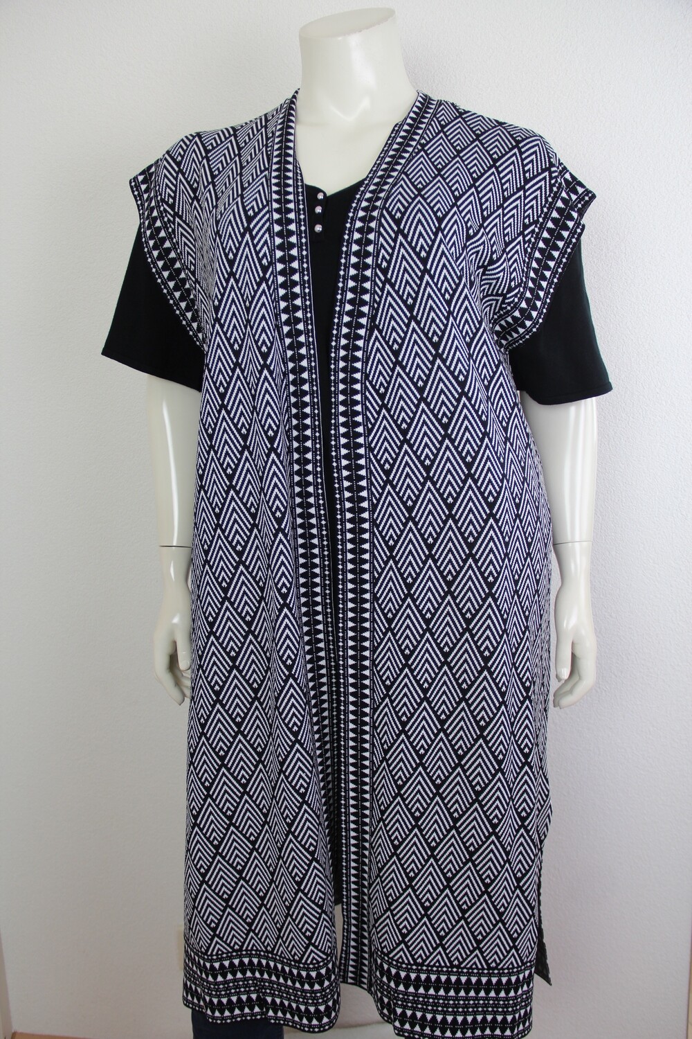 Question vest zwart Q7425