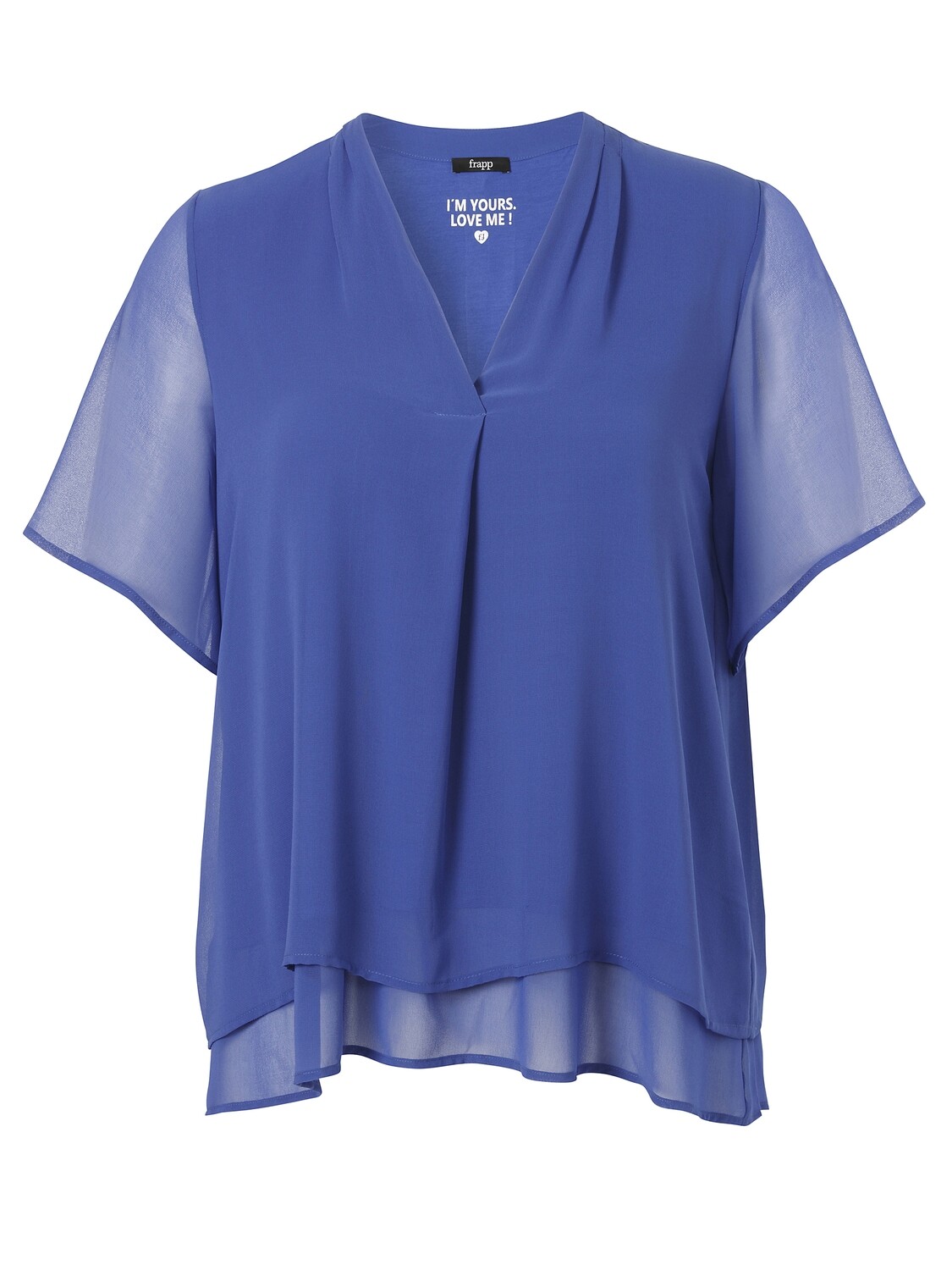 Frapp blouse blauw 2452721, Size: 44