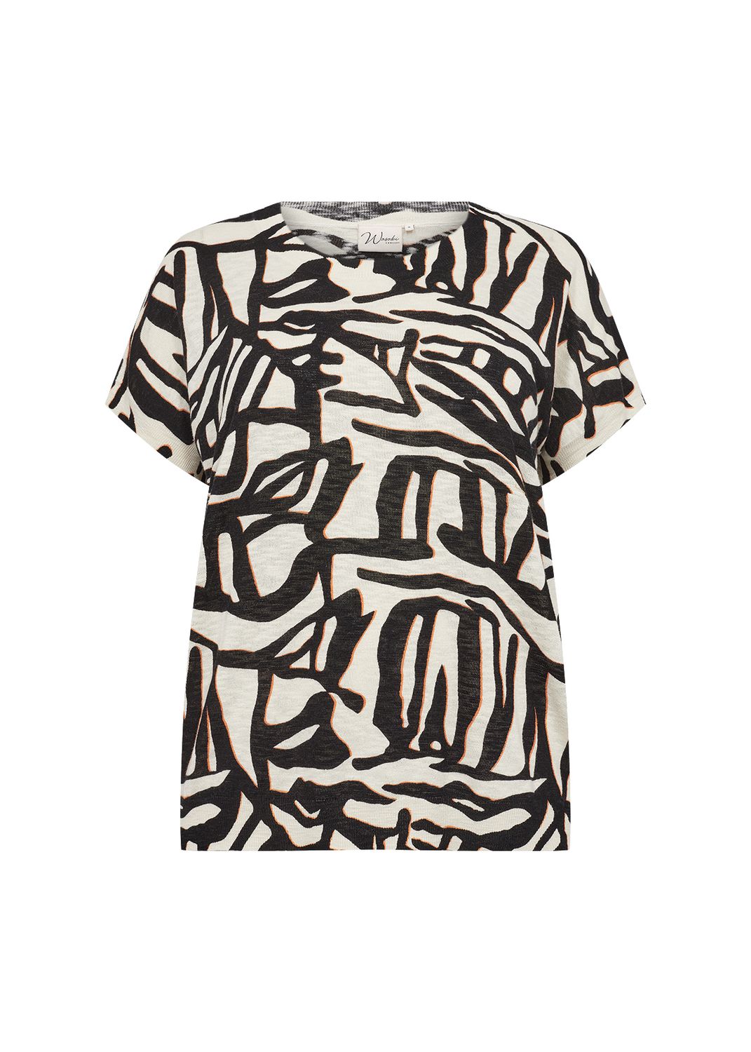 Wasabi shirt print Franceska1w30028