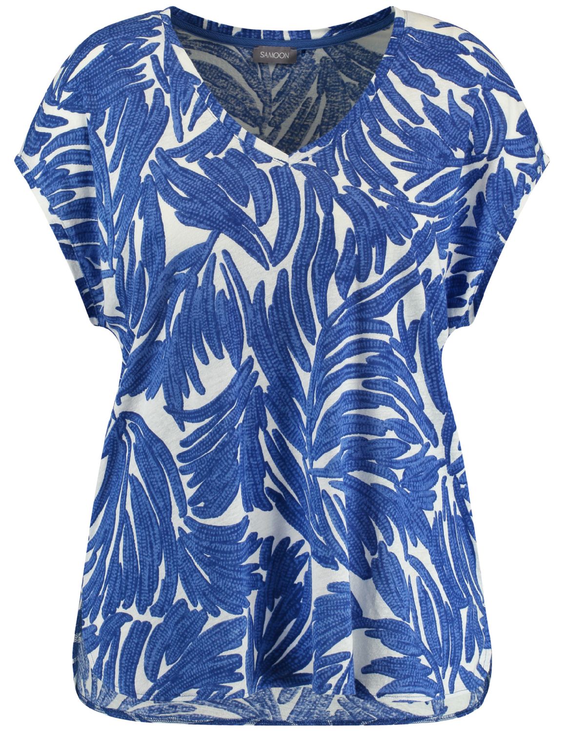 Samoon shirt print 471044-26115