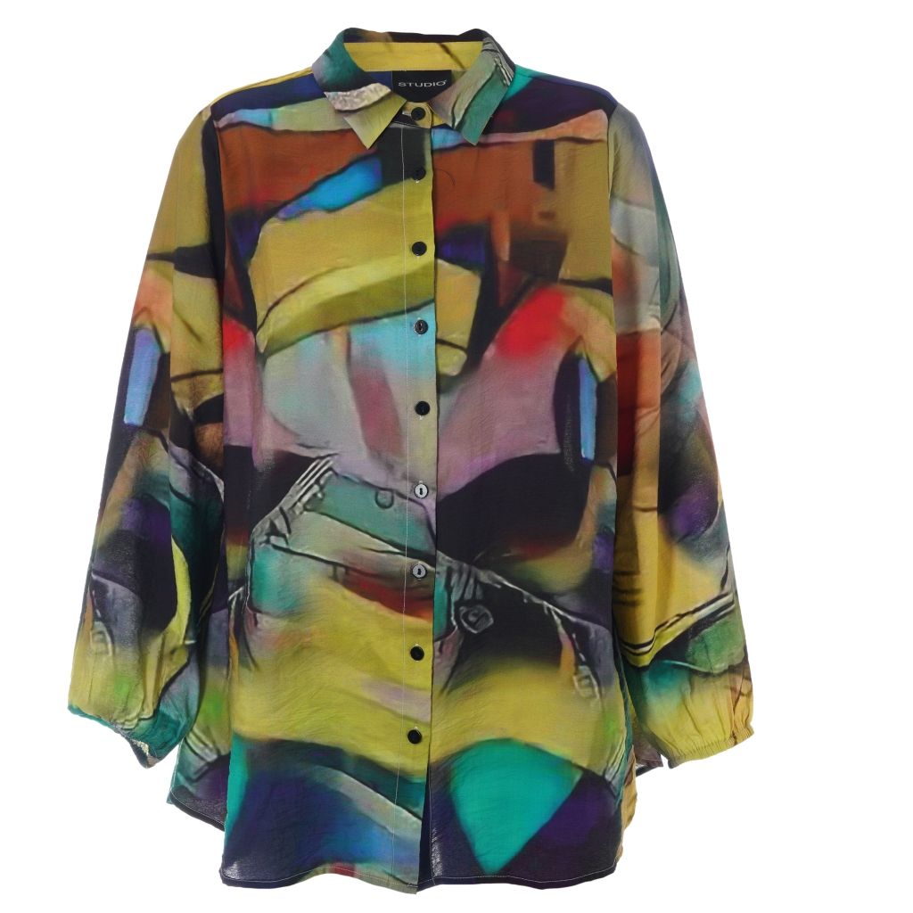 Studio blouse print S244850