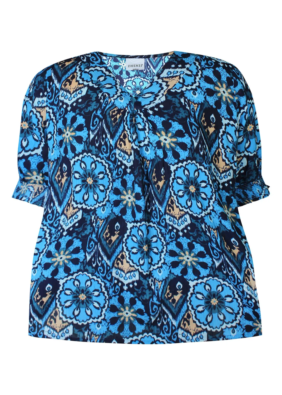 zhenzi blouse blauw 200399millia