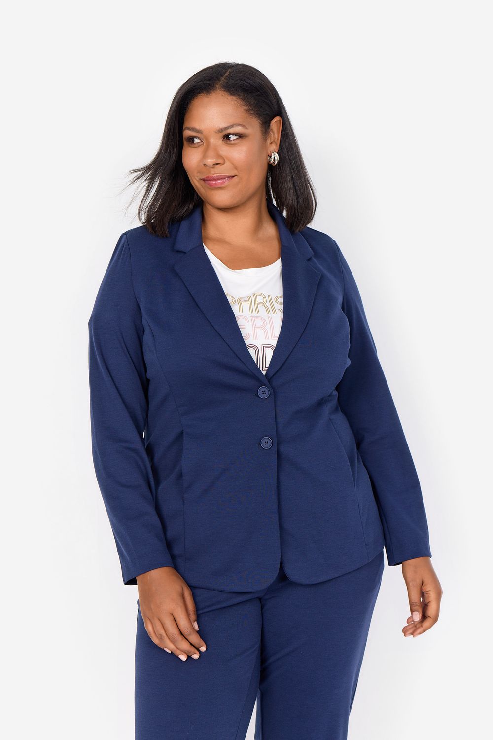 Wasabi jasje donkerblauw Sina1dblauw