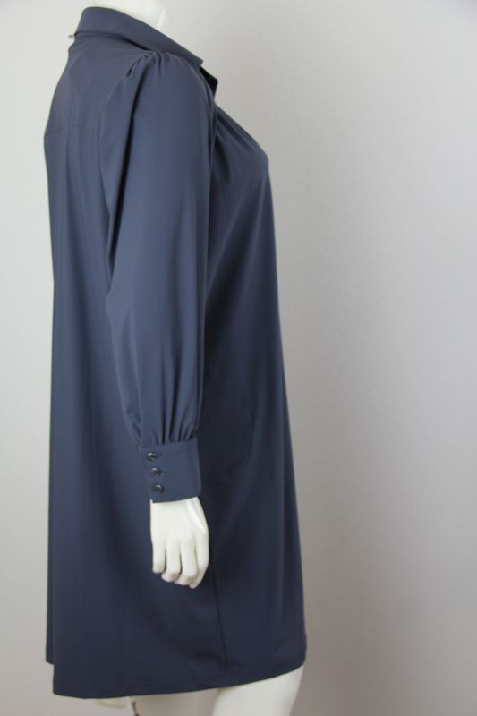 Only-M jurk antraciet Abito066Dg
