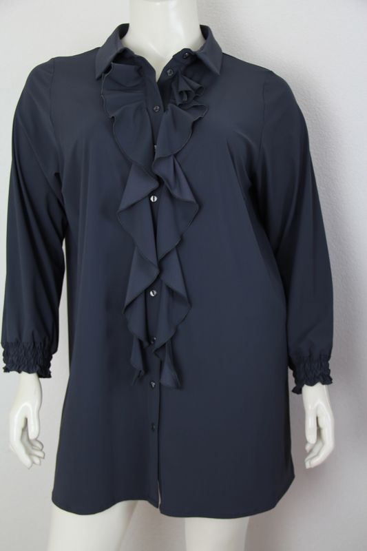 Only-M blouse grijs cam022ADG grijs