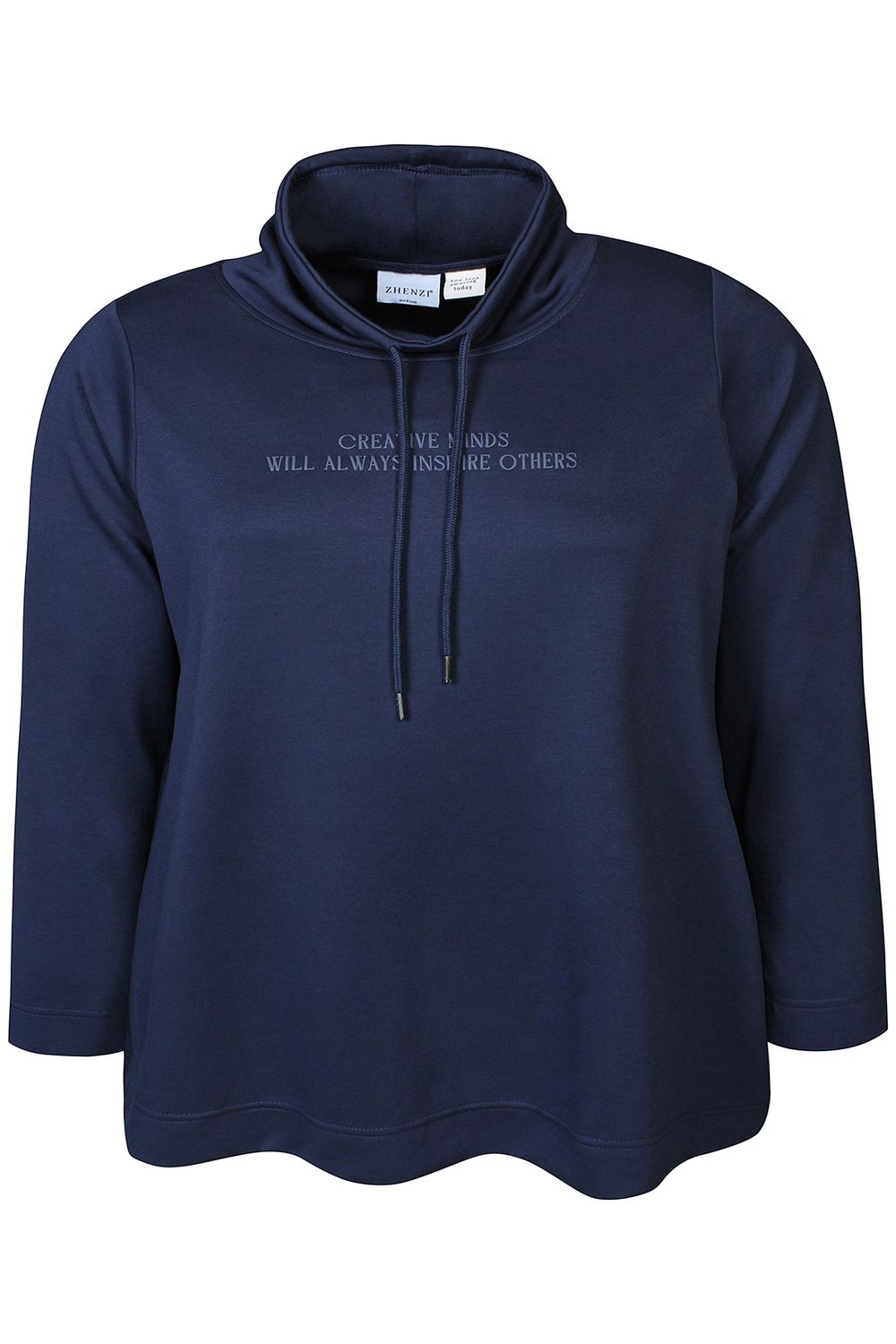 zhenzi pullover donkerblauw 200377mya