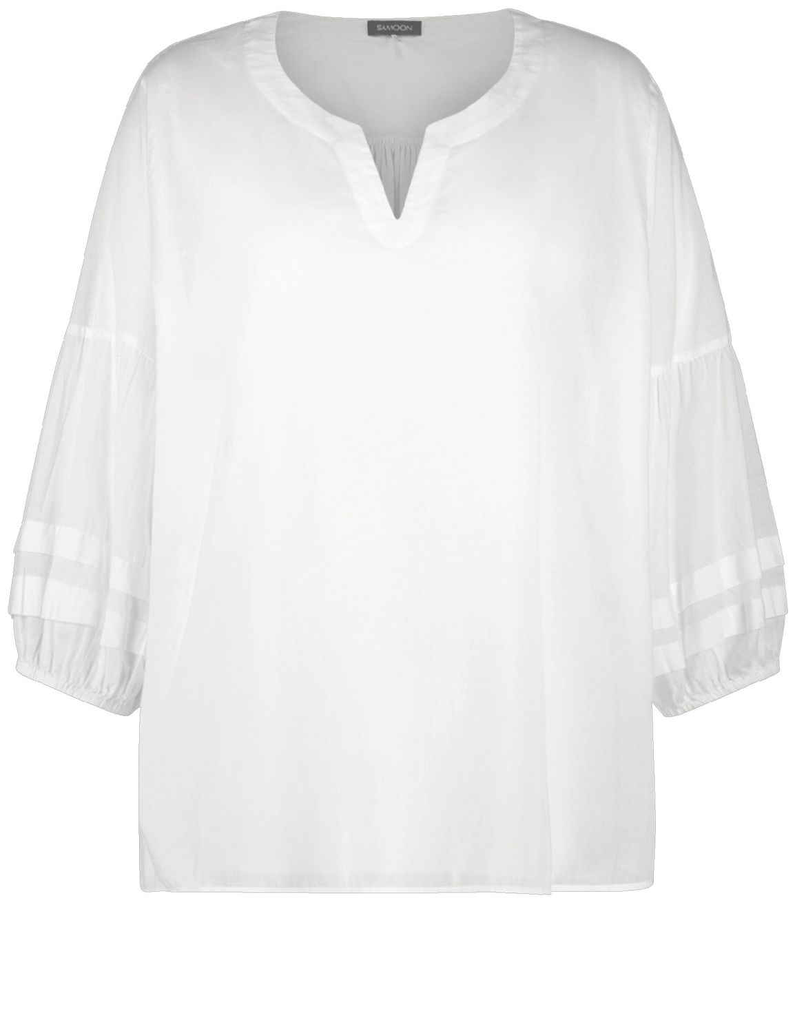Samoon blouse wit 460031-21059
