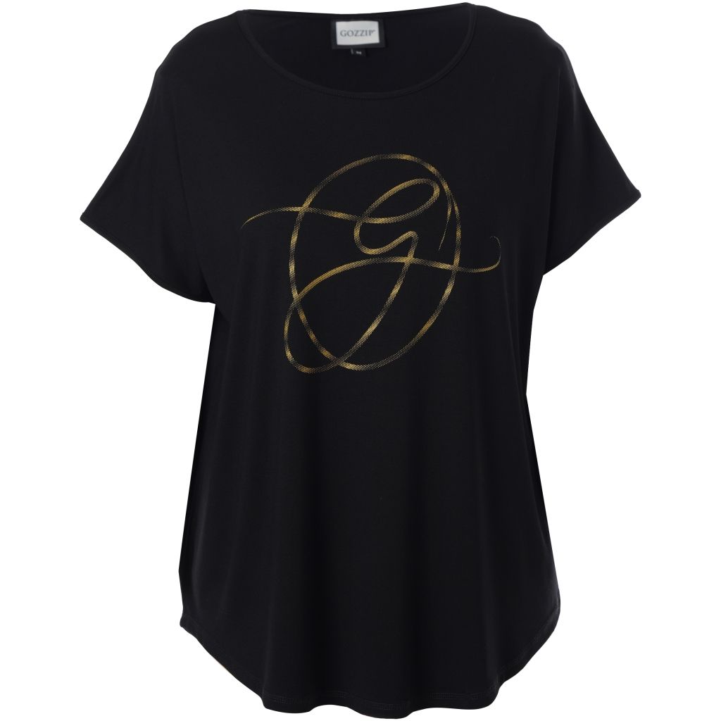 Gozzip shirt zwart G245078