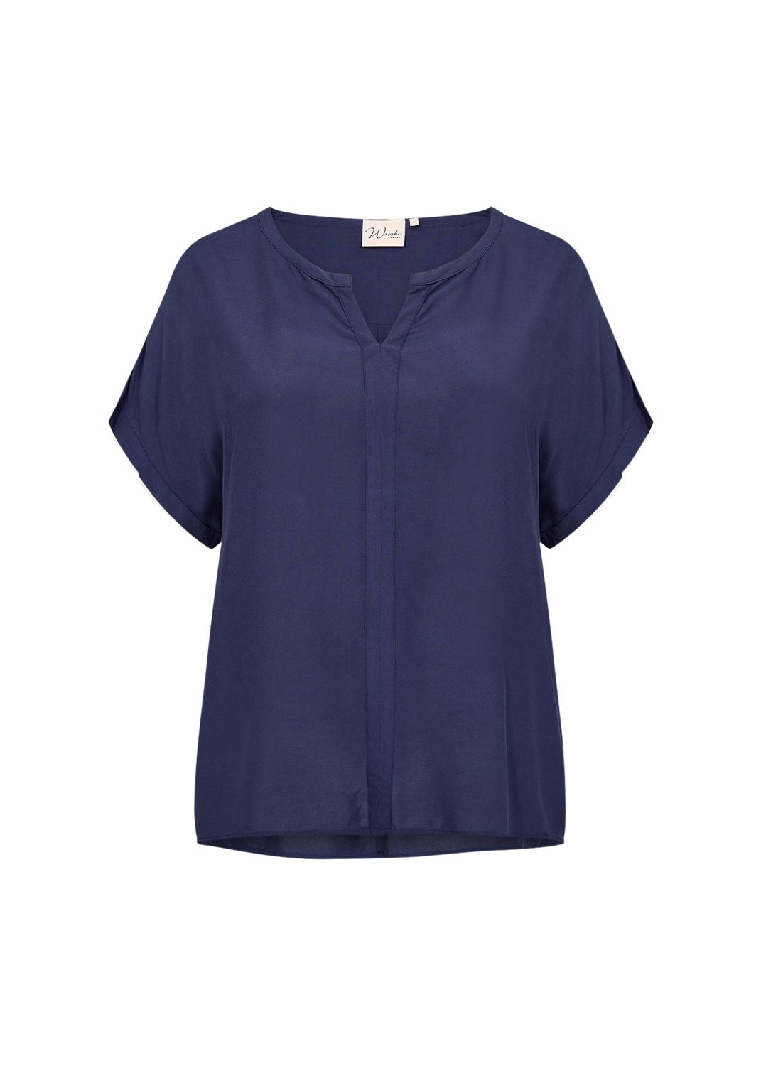 Wasabi blouse blauw Sia1w10023