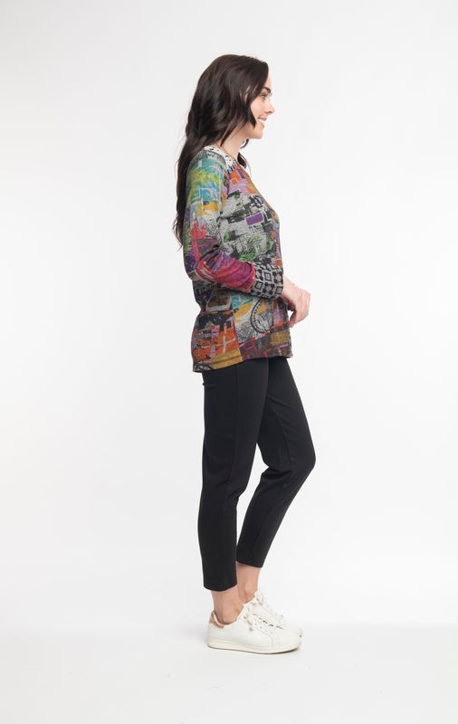 Orientique shirt print 22914mozart