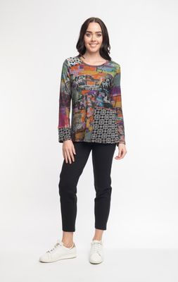 Orientique shirt print 22914mozart