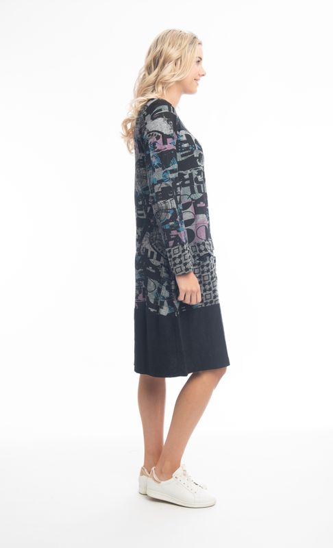 Orientique jurk print 21088mozart2