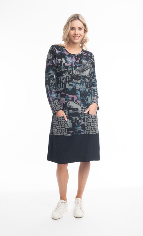 Orientique jurk print 21088mozart2 Orientique jurk print 21088mozart2