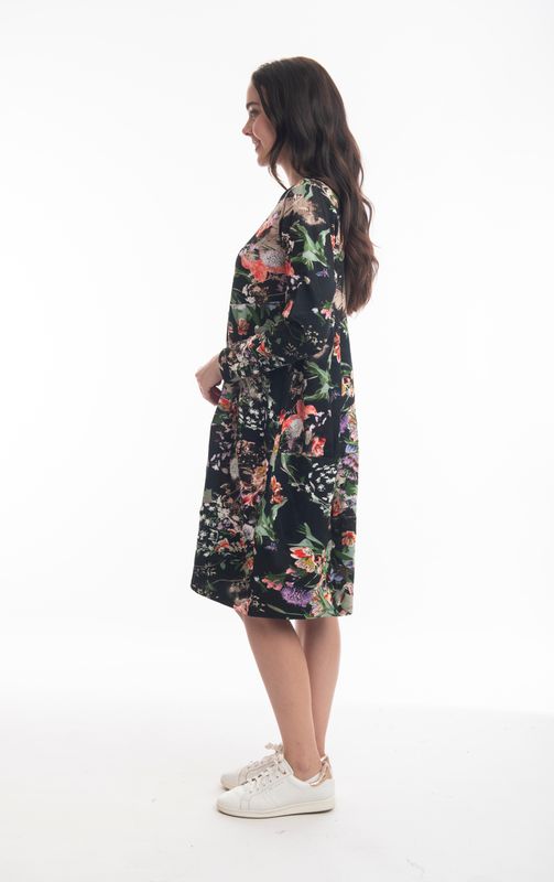 Orientique jurk print 91174