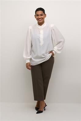Kaffe Curve blouse wit 10582643