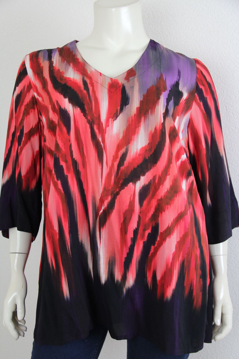 Brand blouse print 18047-5028