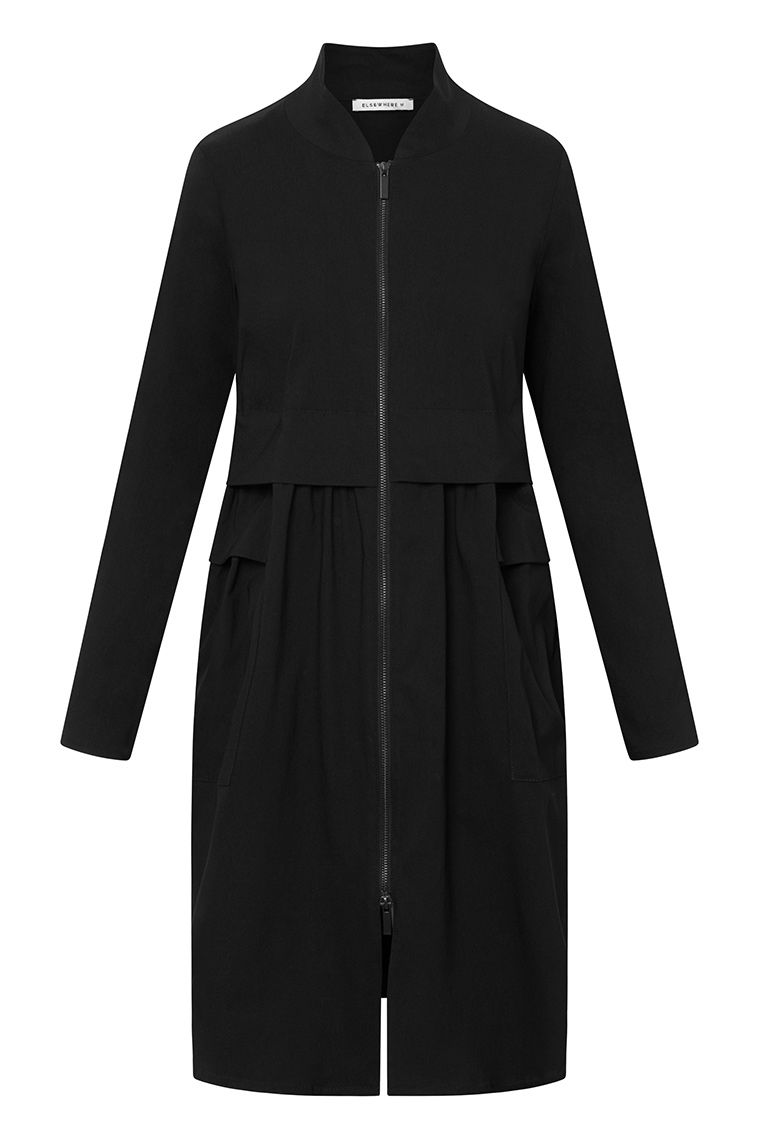 Elsewhere jurk zwart 21407 sheperd