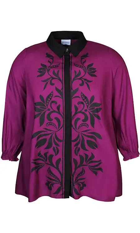 zhenzi blouse paars 200483bena