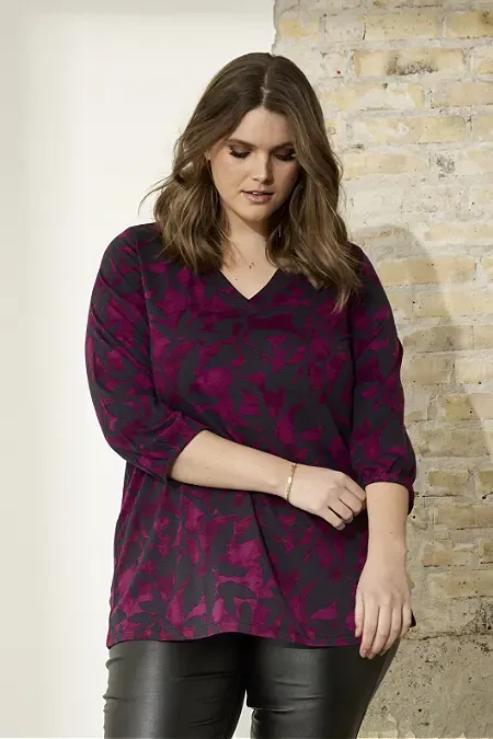 zhenzi blouse paars 451sylvia