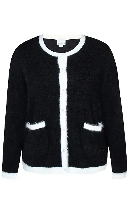 zhenzi vest zwart Cree531