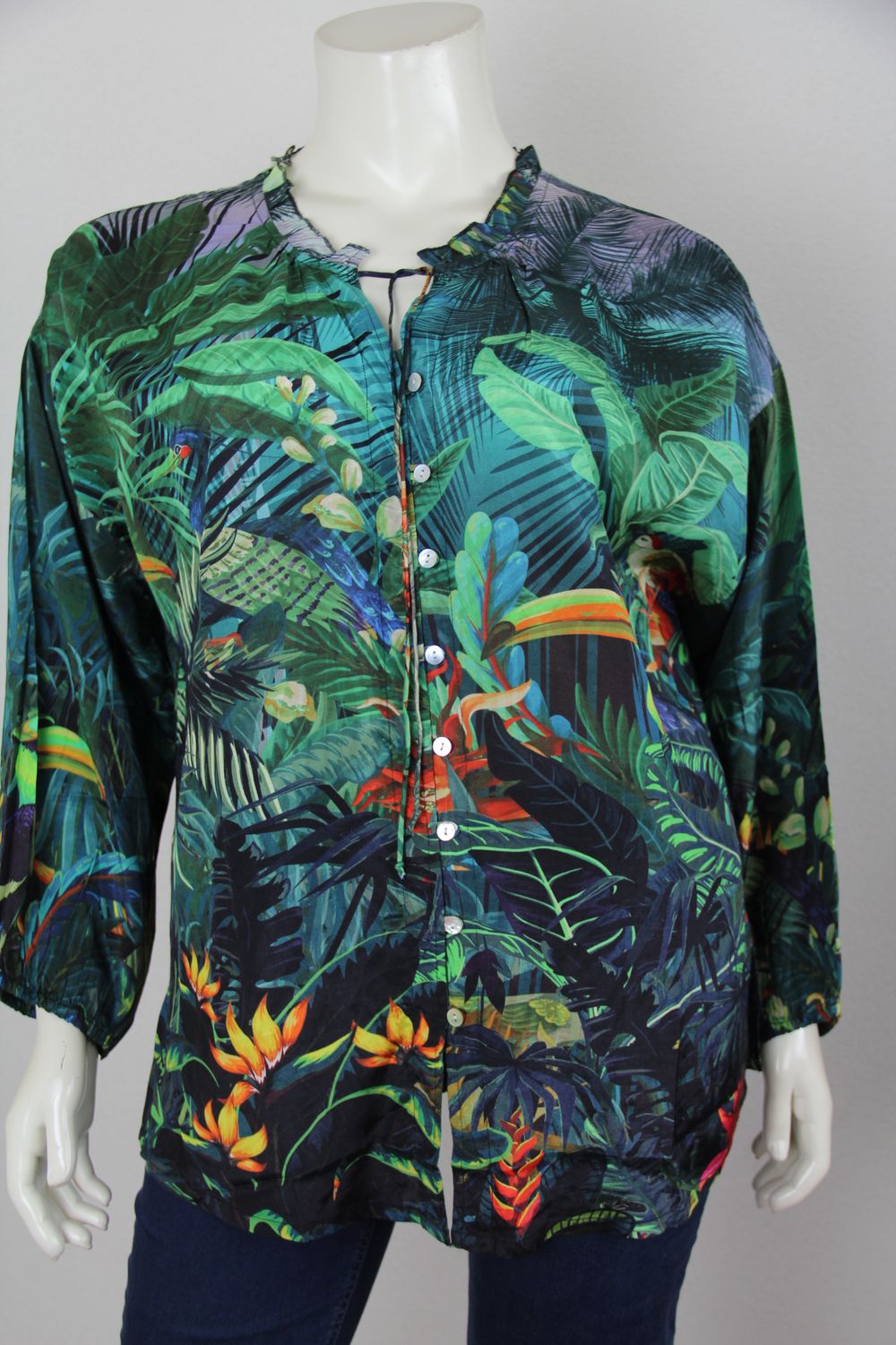 Orientique blouse print 72467digital