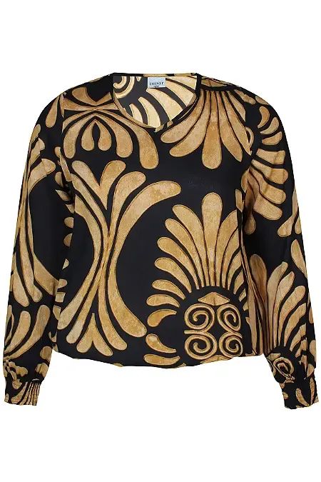 zhenzi blouse zand Eny647