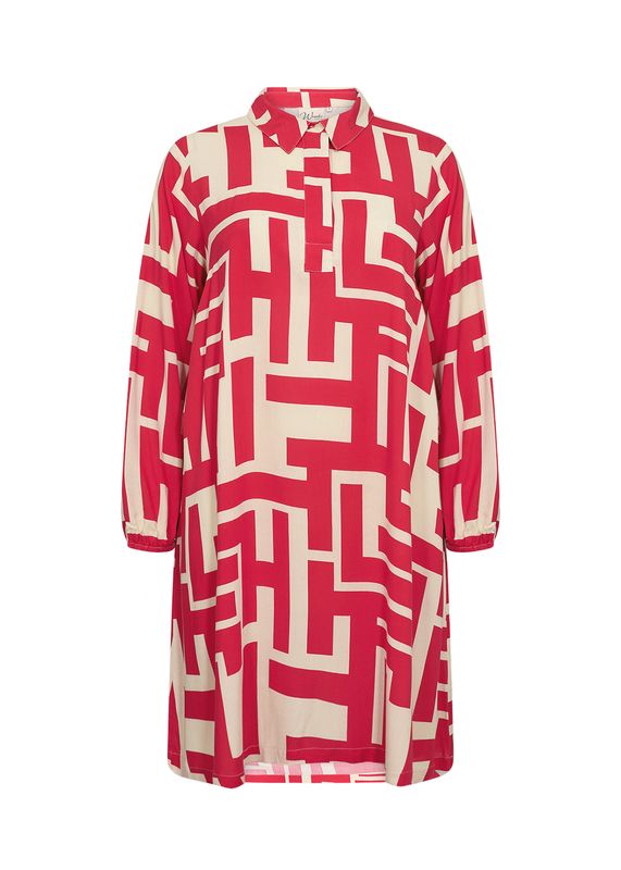 Wasabi jurk rood W10327