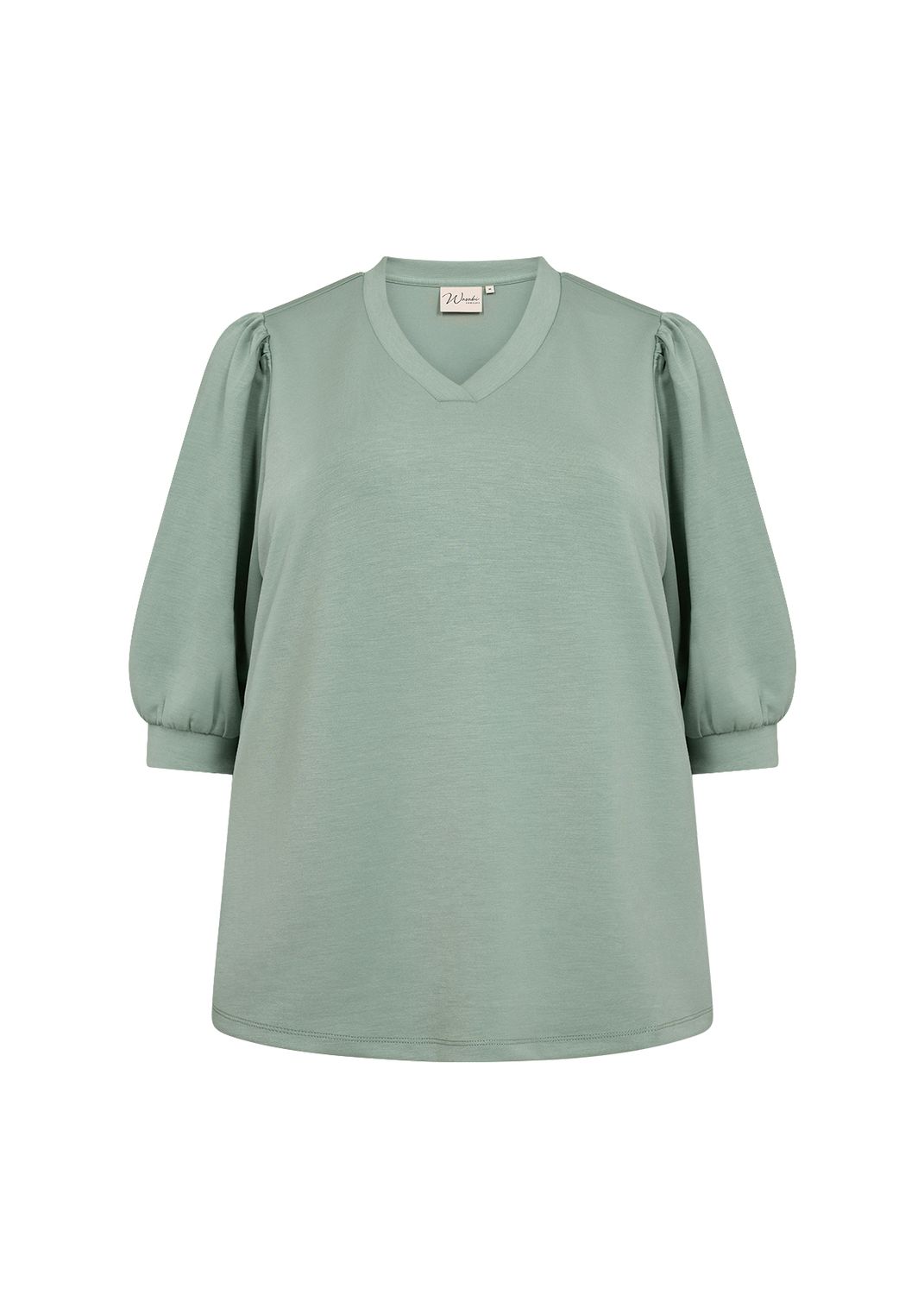 Wasabi blouse groen w20081