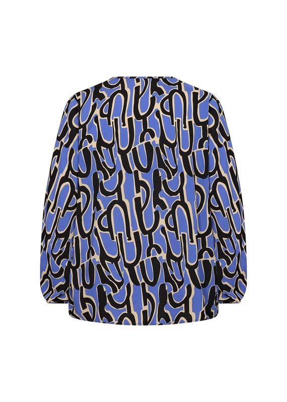 Wasabi blouse print W10363