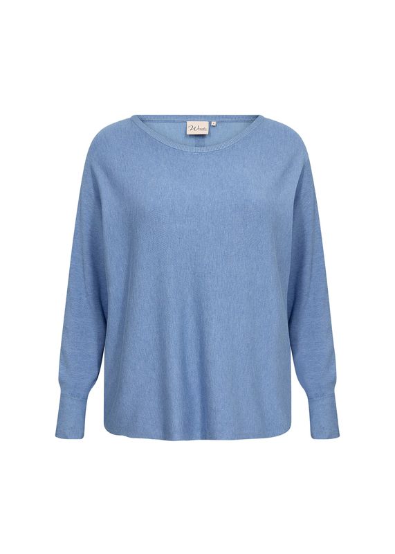 Wasabi trui blauw W30000samanda