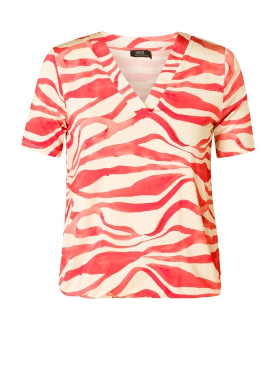Yesta Veroni Dark Coral/Beige A005173