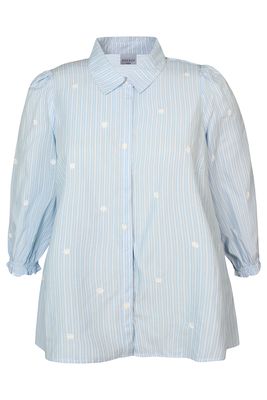 zhenzi shirt blauw Gera747