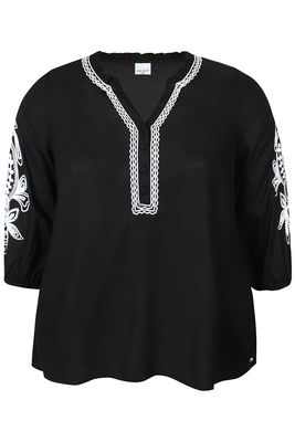 zhenzi blouse zwart Gara743