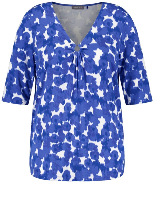 Samoon shirt print 67612-26114